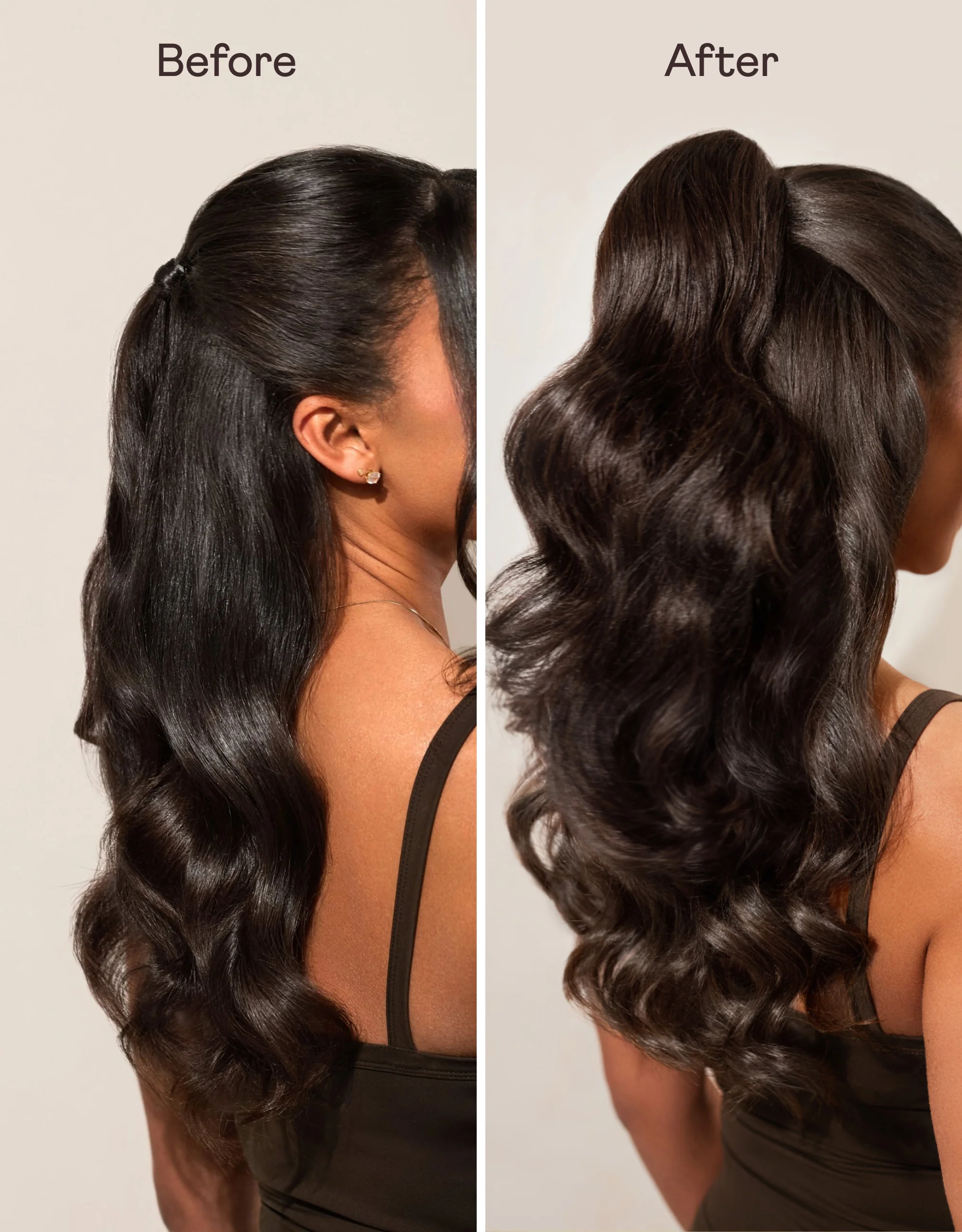 16" Human Hair Claw Clip Ponytail - Image 121