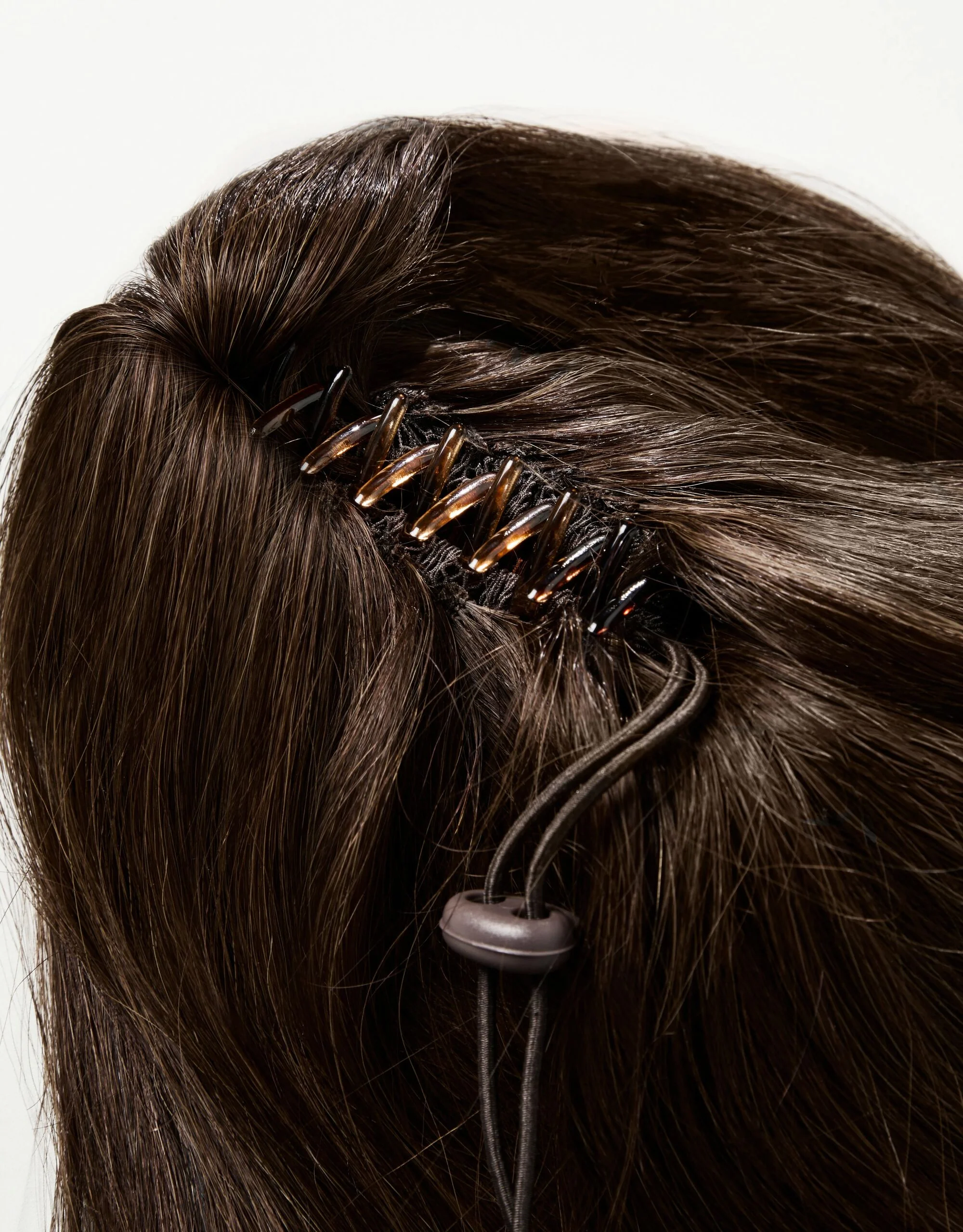 16" Human Hair Claw Clip Ponytail - Image 145