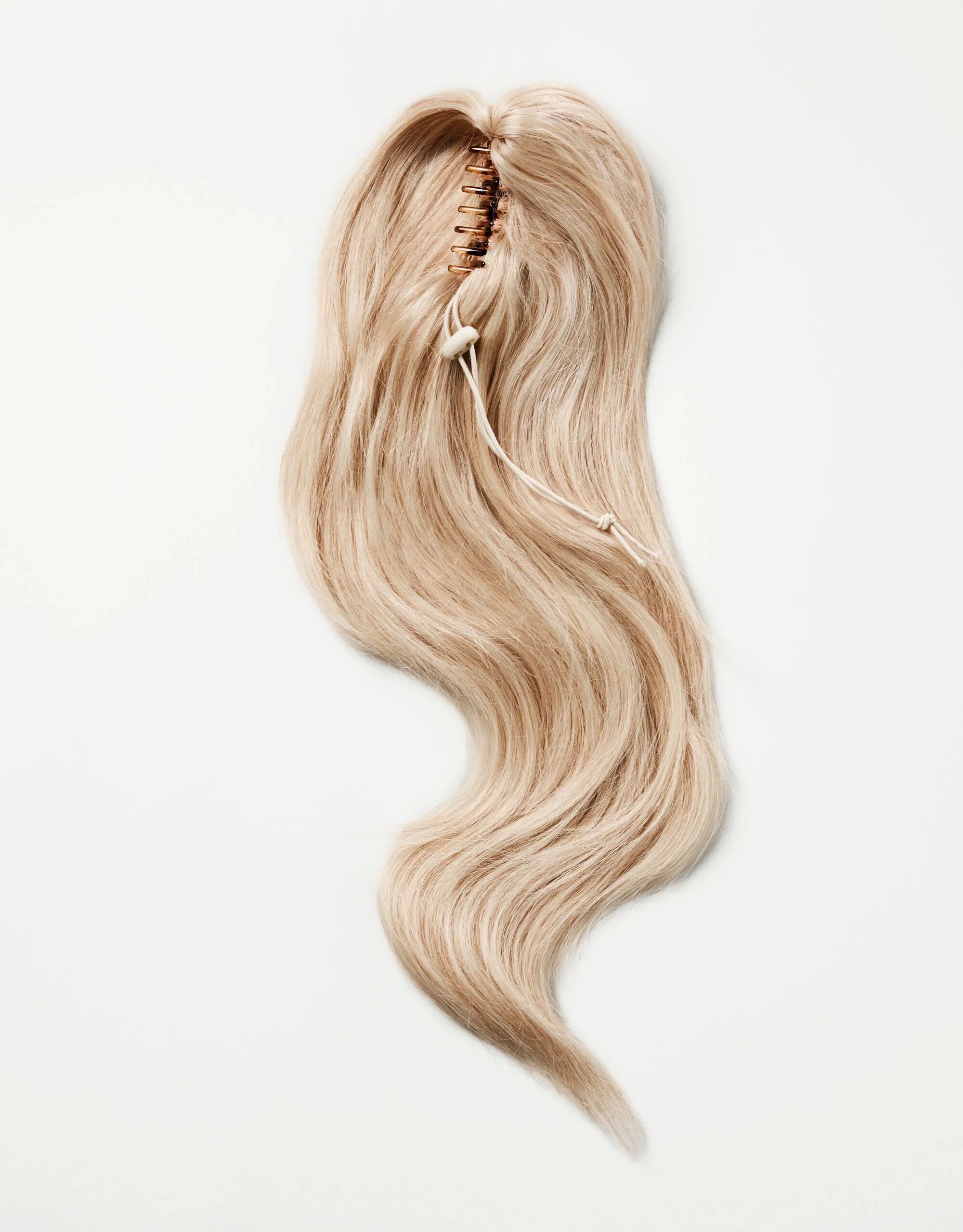 16" Human Hair Claw Clip Ponytail - Image 16