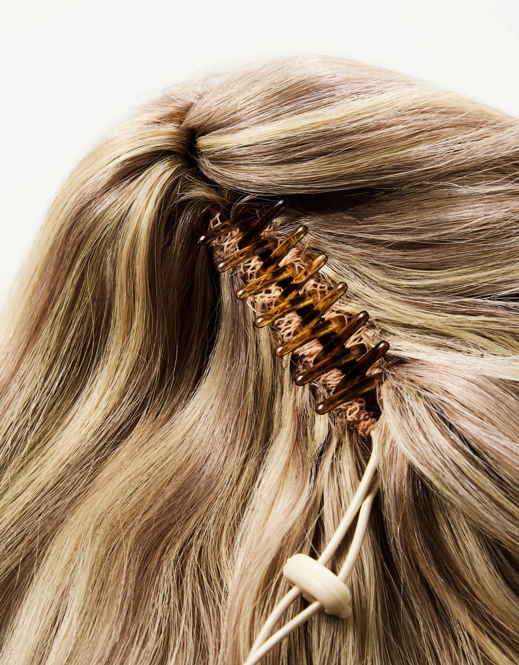 16" Human Hair Claw Clip Ponytail - Image 167
