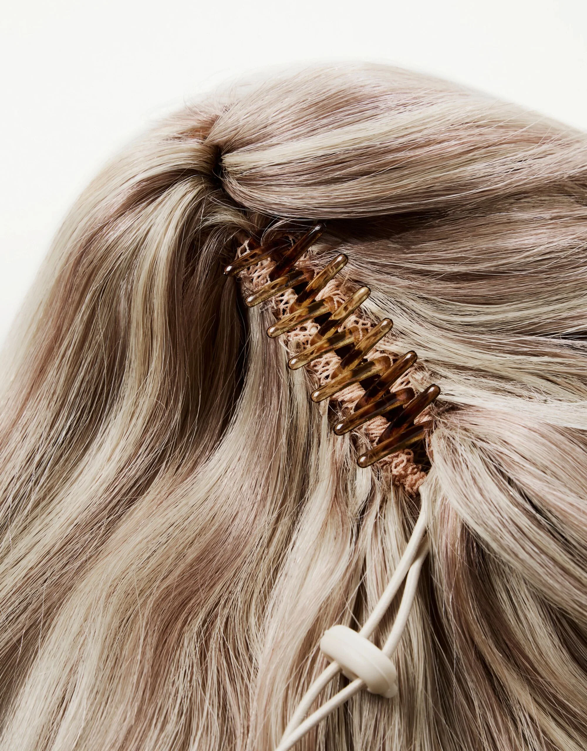 16" Human Hair Claw Clip Ponytail - Image 175