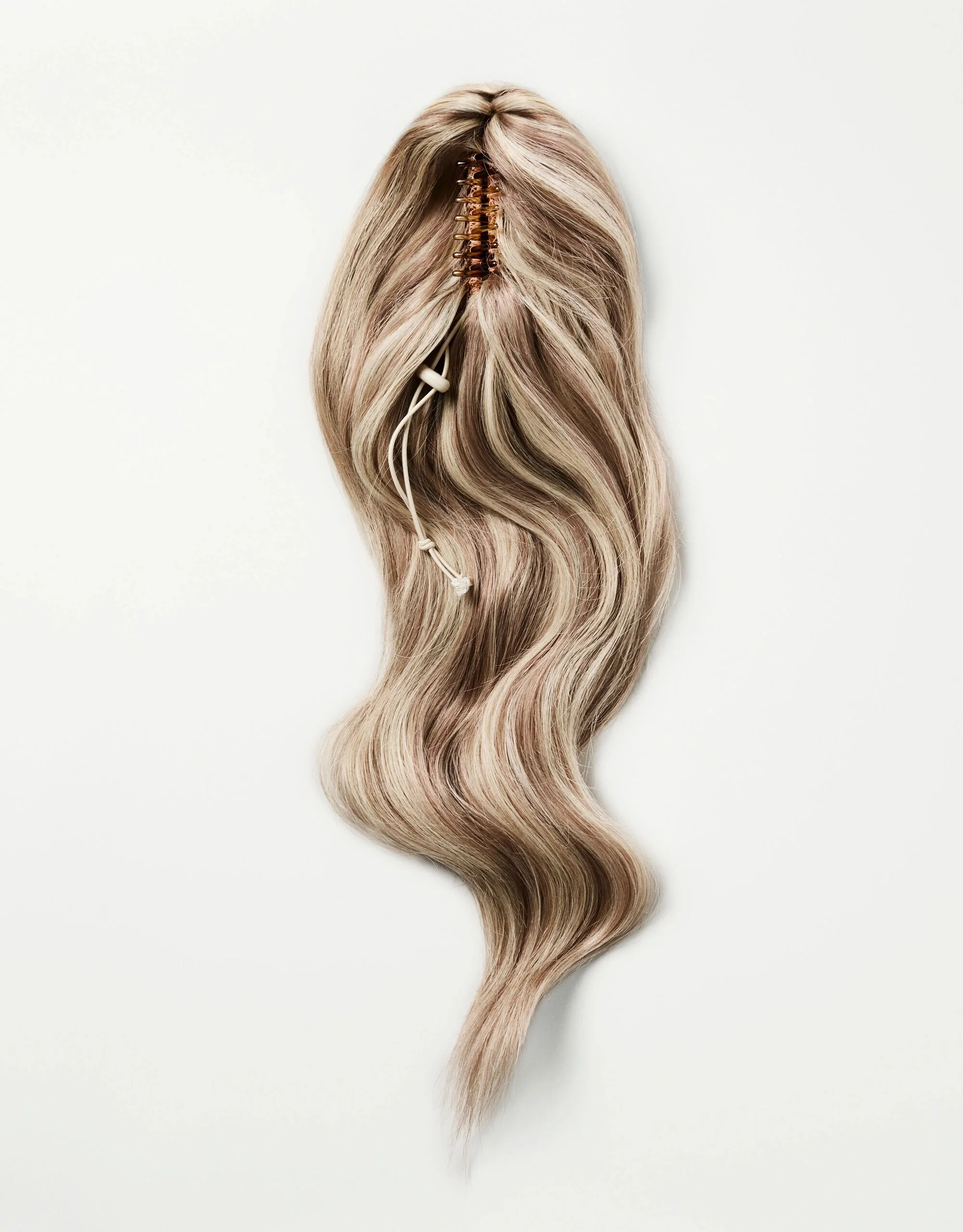 16" Human Hair Claw Clip Ponytail - Image 30