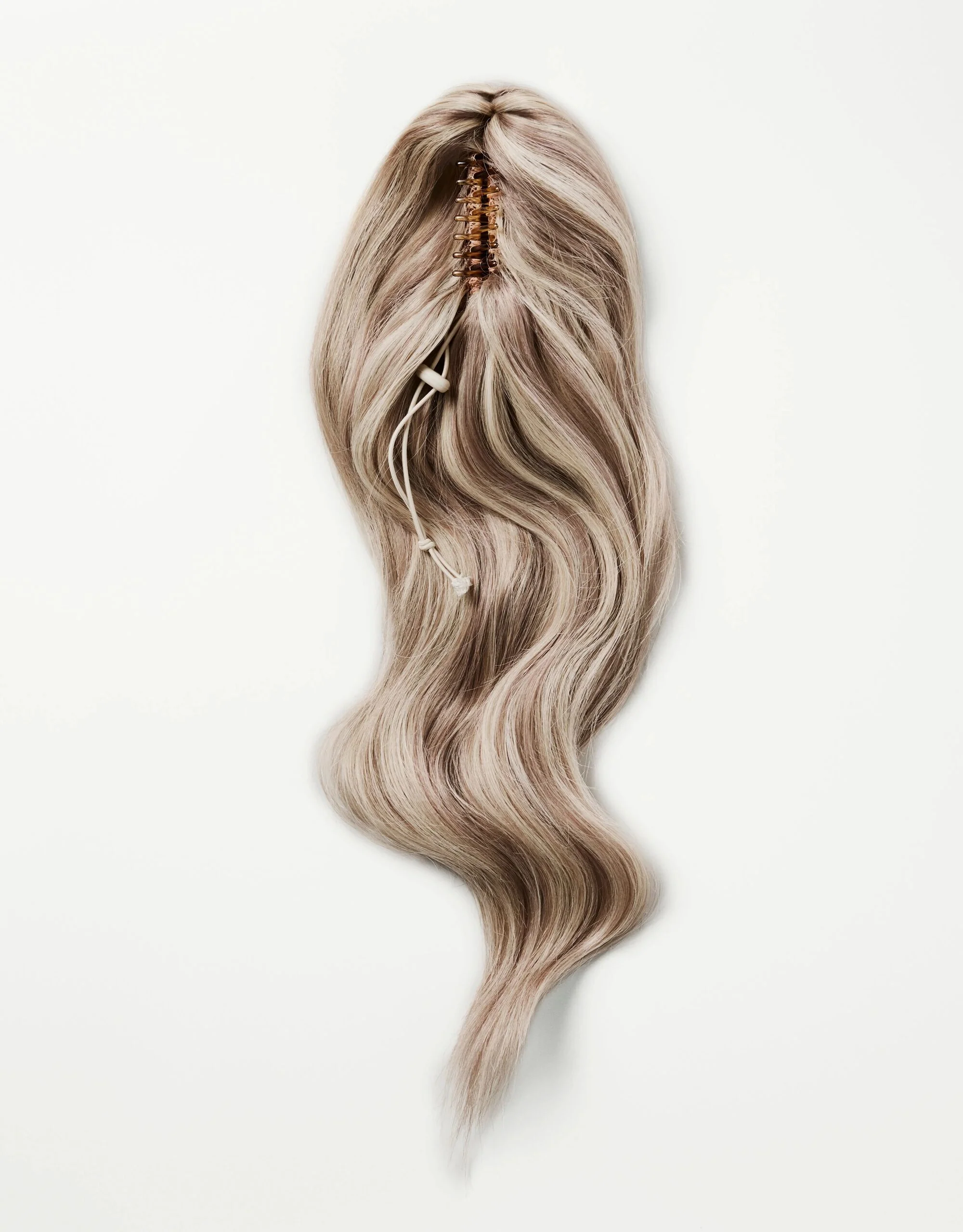 16" Human Hair Claw Clip Ponytail - Image 36