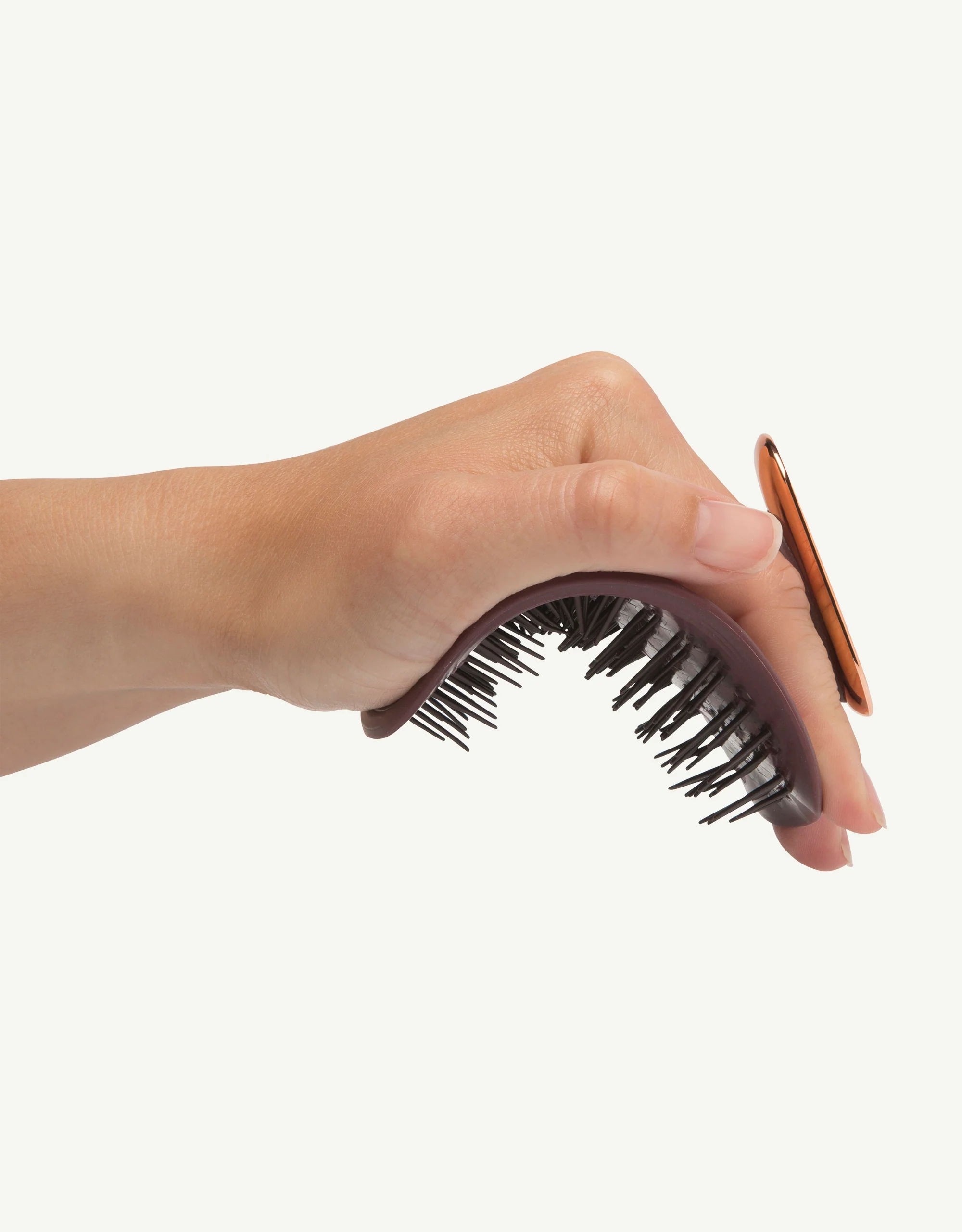 Manta Original Hair Brush - Classic Burgundy - Image 4