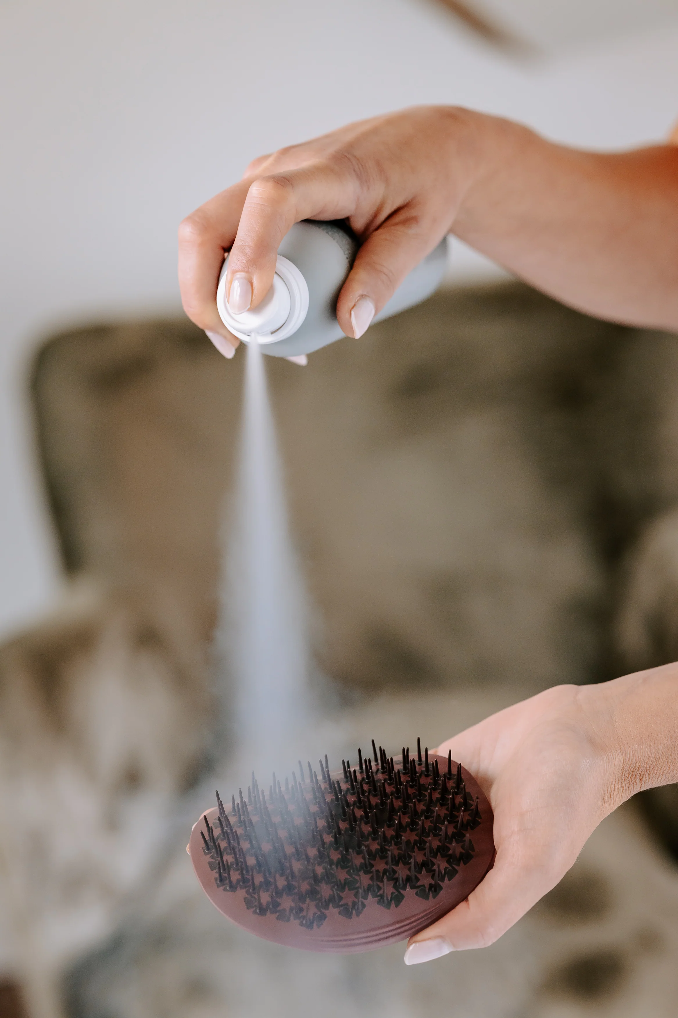 Manta Original Hair Brush - Classic Burgundy - Image 6
