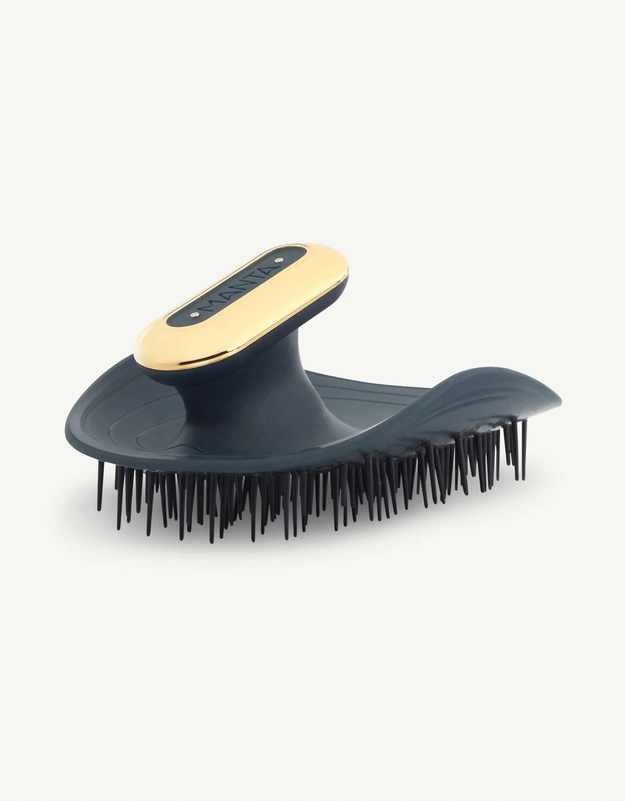 Manta Pulse Hair Brush - Deep Ocean Blue